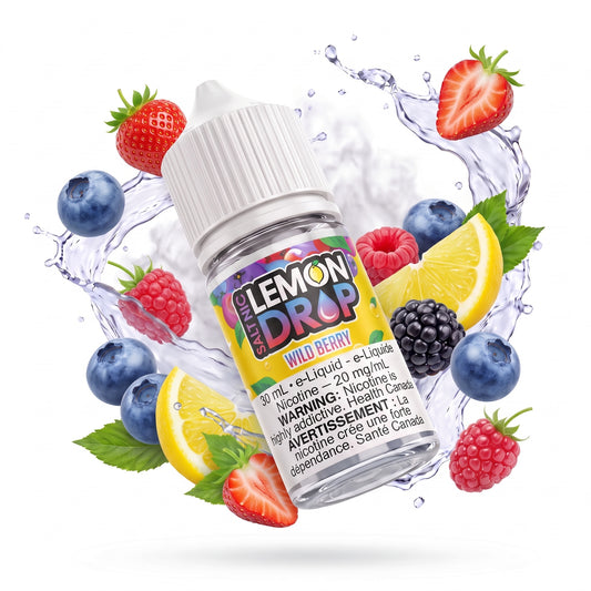 WILD BERRY LEMON DROP e-liquid bottle