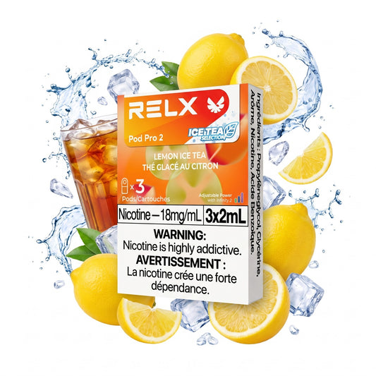 LEMON ICE TEA RELX PRO 2 POD PACK