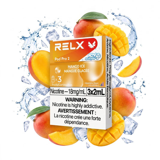 MANGO ICE RELX PRO 2 POD PACK