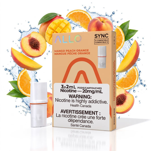 MANGO PEACH ORANGE ALLO SYNC POD PACK