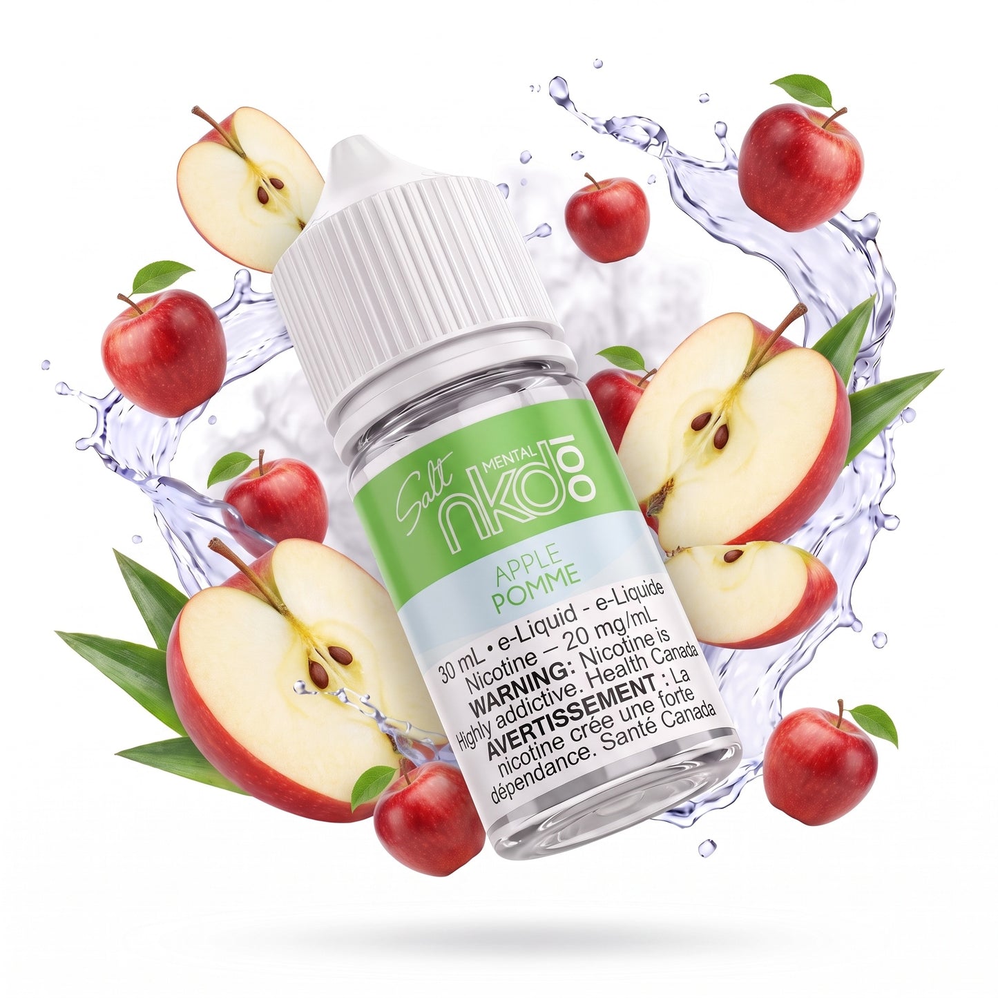 APPLE NAKED 100 SALT e-liquid bottle
