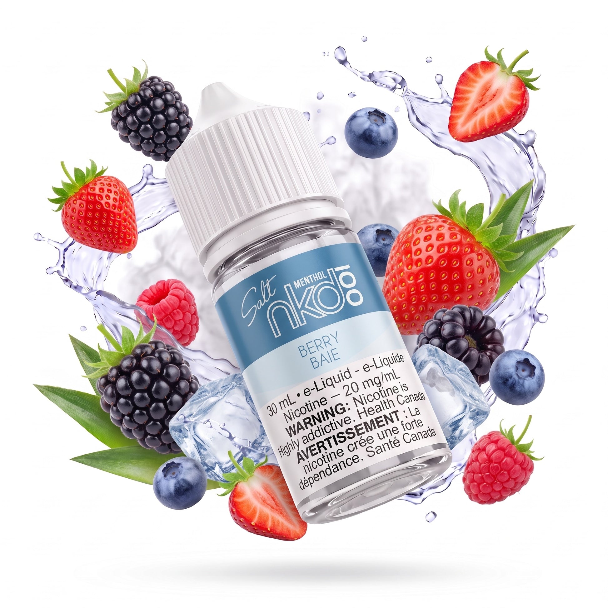 BERRY NAKED 100 SALT e-liquid bottle