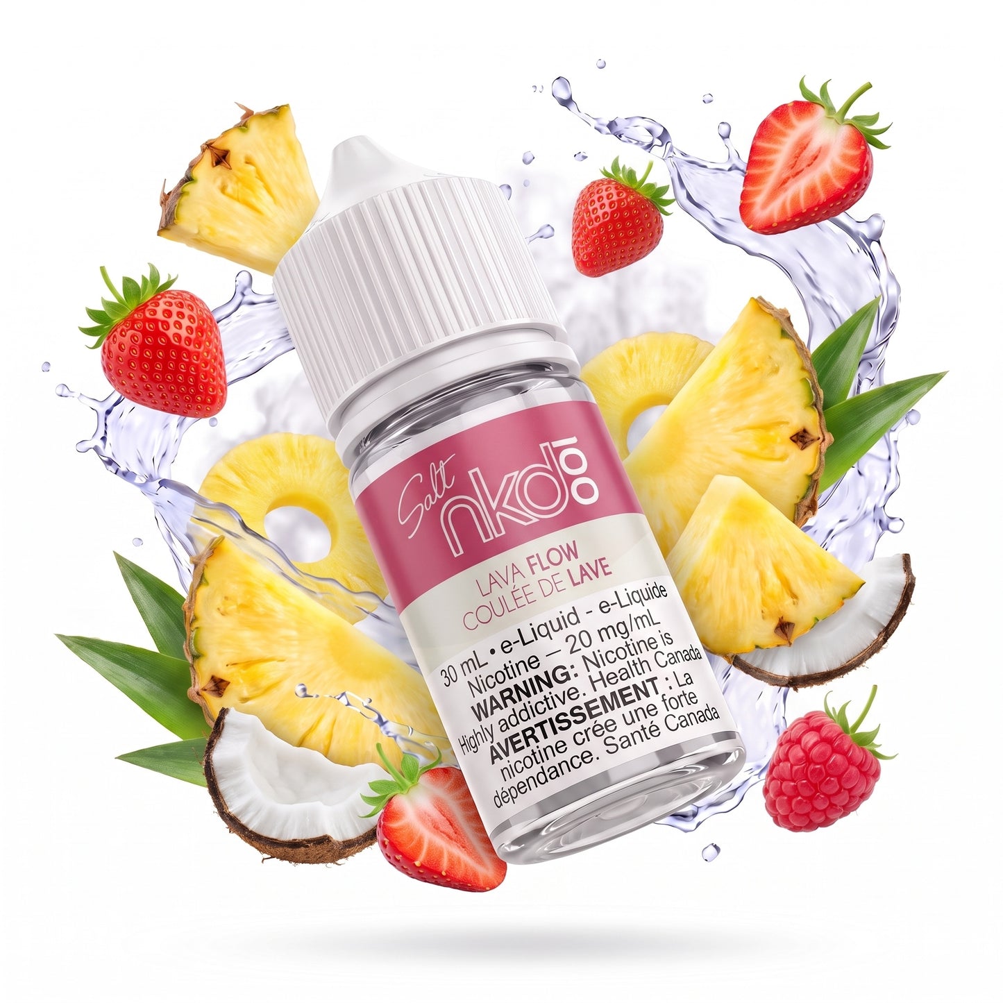 LAVA FLOW NAKED 100 SALT e-liquid bottle