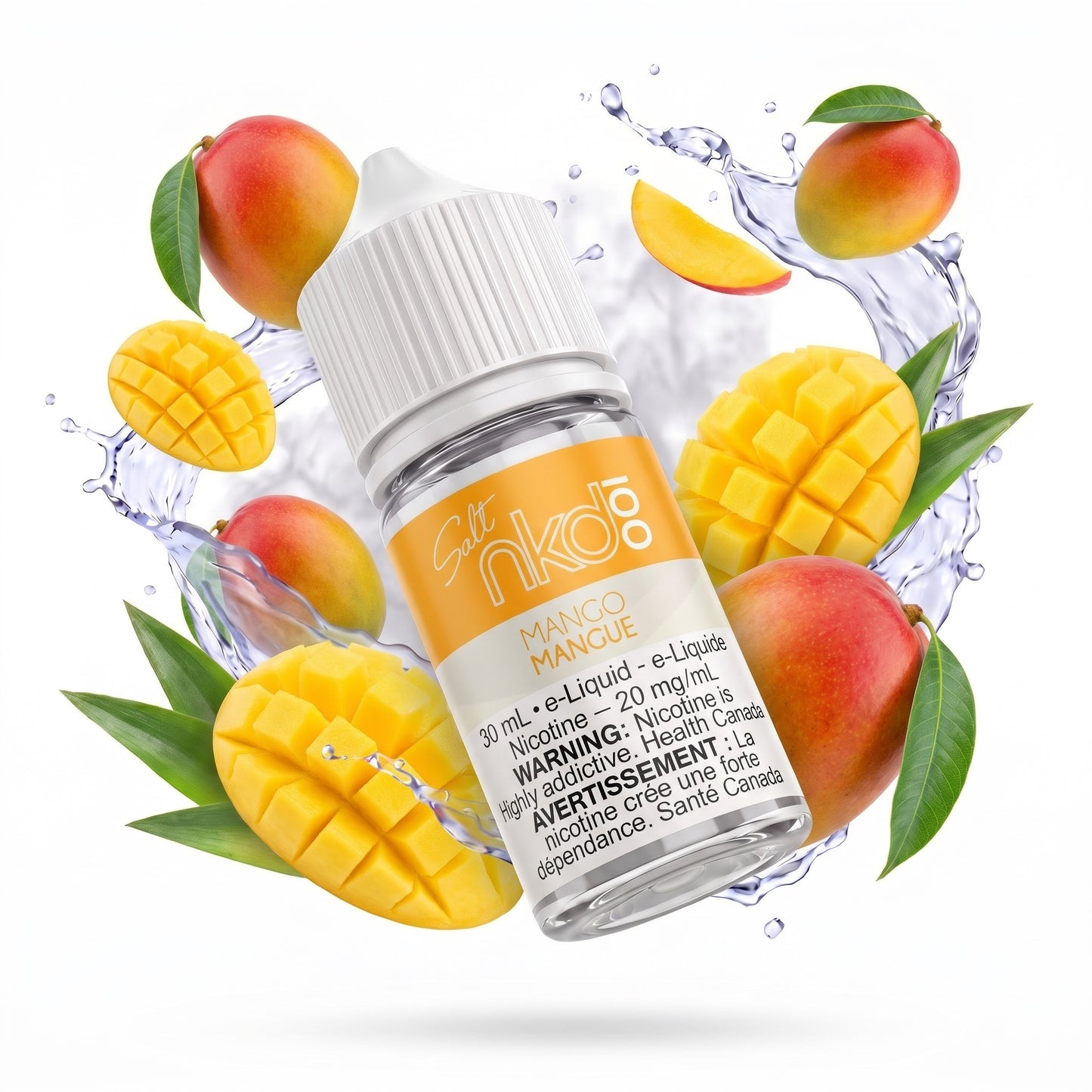 MANGO NAKED 100 SALT e-liquid bottle