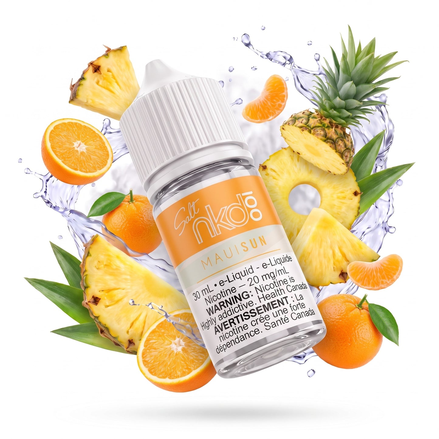 MAUI SUN NAKED 100 SALT e-liquid bottle