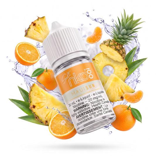 MAUI SUN NAKED 100 SALT e-liquid bottle