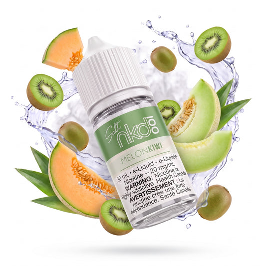 MELON KIWI NAKED 100 SALT e-liquid bottle