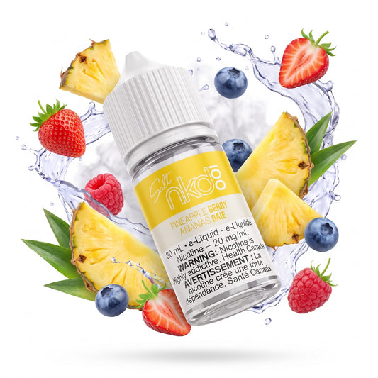 PINEAPPLE BERRY NAKED 100 SALT e-liquid bottle