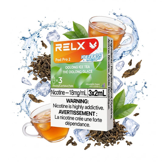 OOLONG ICE TEA RELX PRO 2 POD PACK