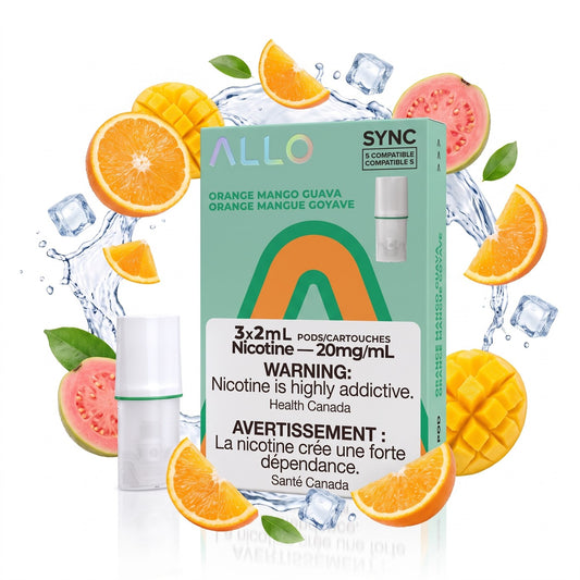 ORANGE MANGO GUAVA ALLO SYNC POD PACK