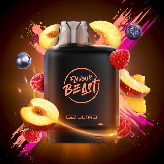 PACKIN' PEACH BERRY LEVEL X G2 ULTRA 50K POD pod