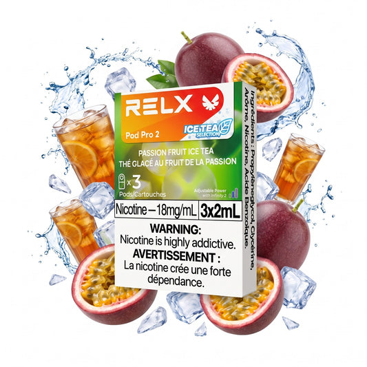 PASSION FRUIT ICE TEA RELX PRO 2 POD PACK