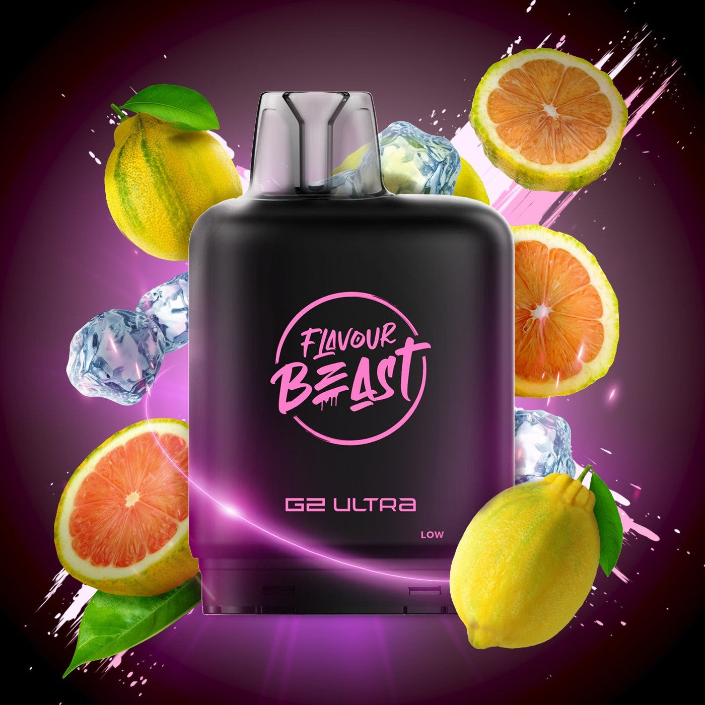 PINK BOMB (ICED) LEVEL X G2 ULTRA 50K POD pod