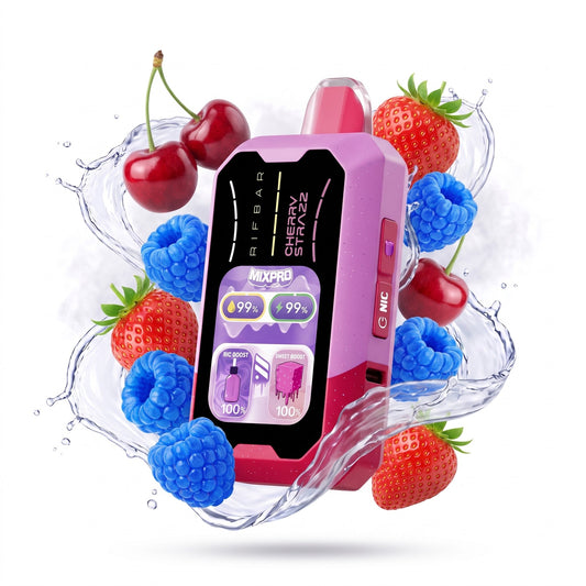 CHERRY STRAZZ RIFBAR MIXPRO 40K disposable vape