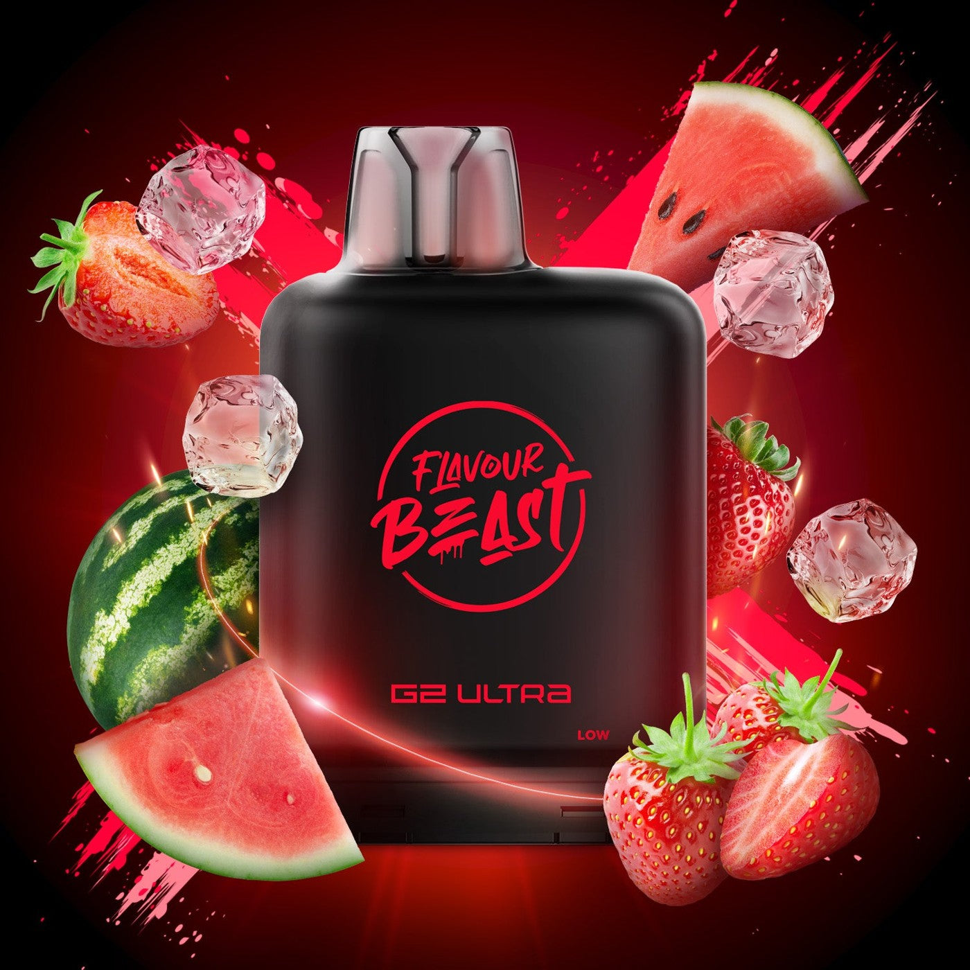 SAVAGE STRAWBERRY WATERMELON ICED LEVEL X G2 ULTRA 50K POD pod