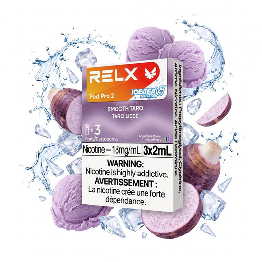 SMOOTH TARO (ICE TEA) RELX PRO 2 POD PACK
