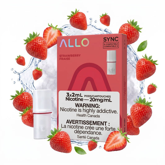 STRAWBERRY ALLO SYNC POD PACK