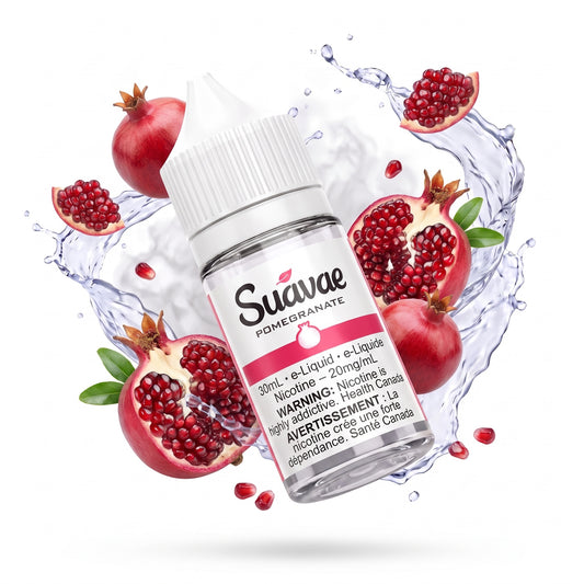 POMEGRANATE SUAVAE e-liquid bottle