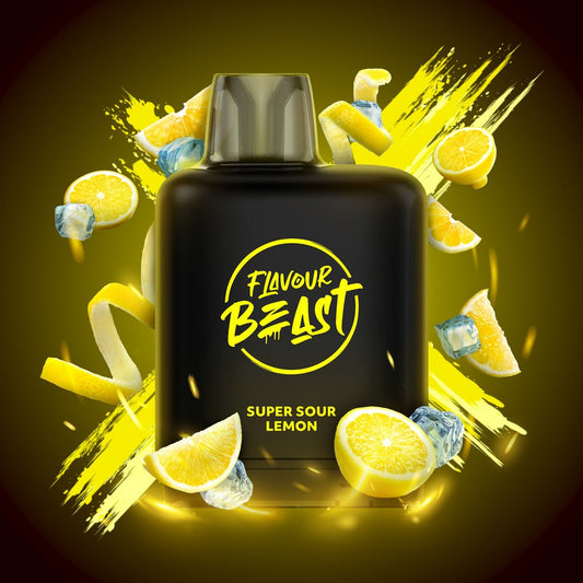 SUPER SOUR LEMON ICED LEVEL X BOOST G2 32K POD pod