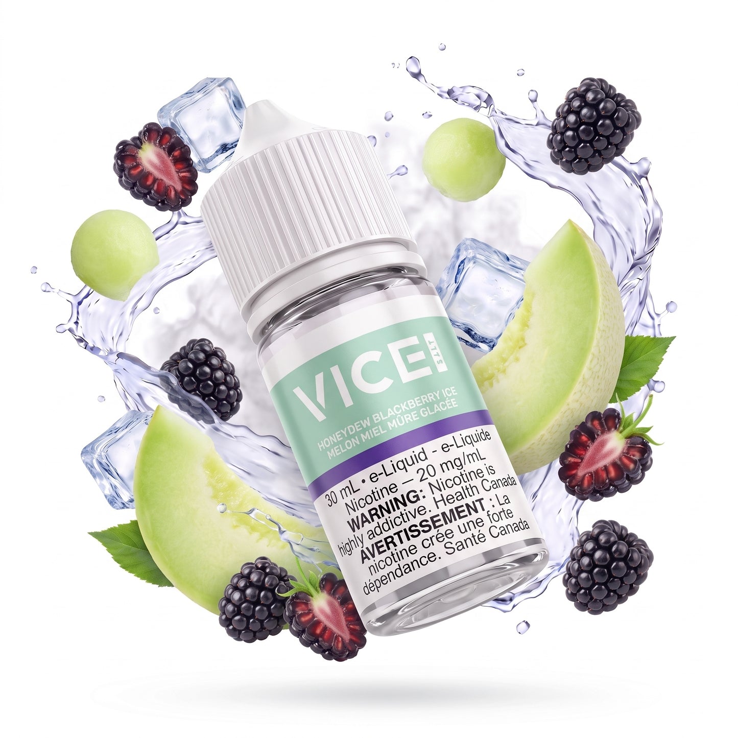 HONEYDEW BLACKBERRY ICE VICE e-liquid bottle