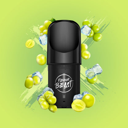 WILD WHITE GRAPE ICED FLAVOUR BEAST POD PACK pod pack